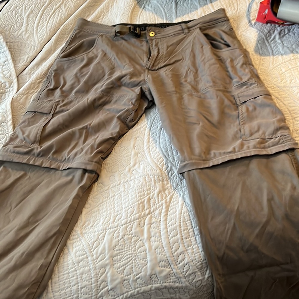 Men’s Stretch Zion convertible pants, MUD